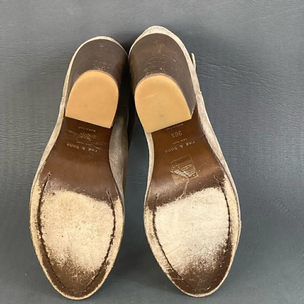 Rag and bone suede harrow boots women size 6 (36.5)